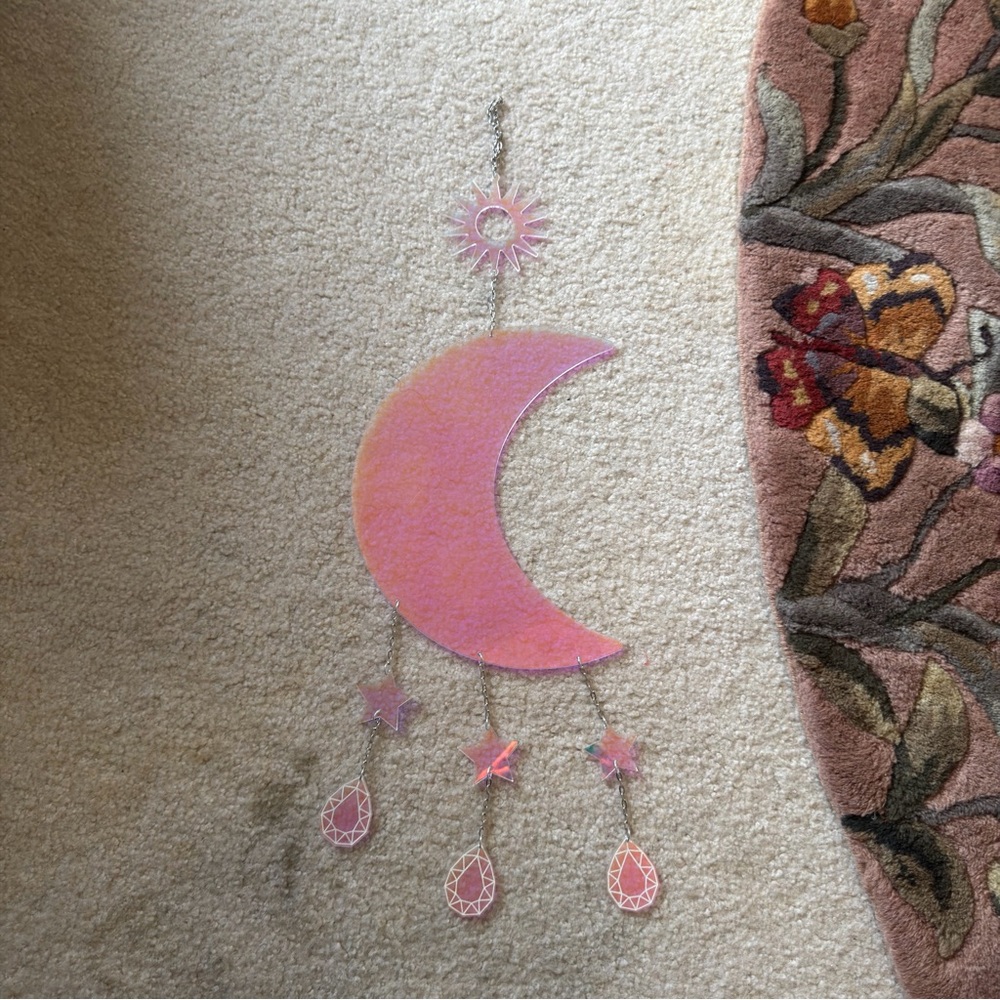 Rolita Couture moon wall hanging
